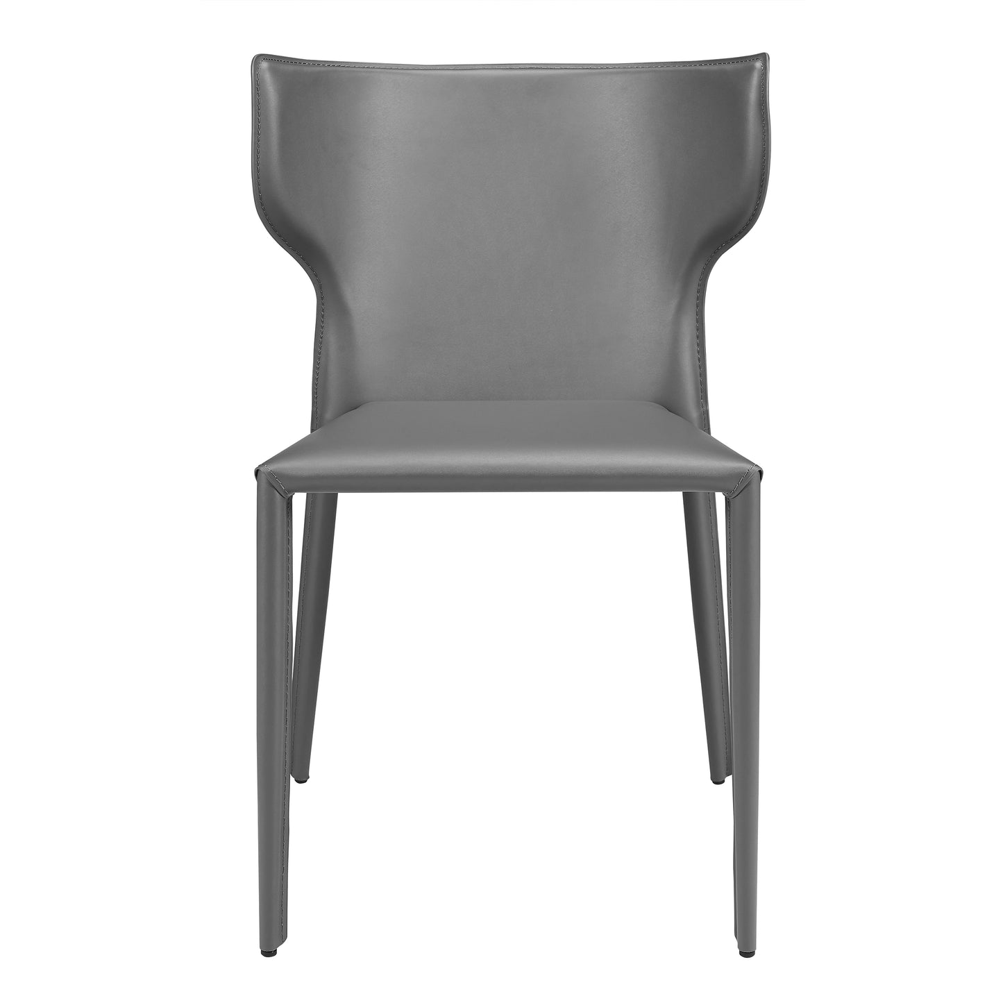 Divinia Stacking Chair(Set of Two) GrayChair Eurostyle  Gray   Four Hands, Mid Century Modern Furniture, Old Bones Furniture Company, Old Bones Co, Modern Mid Century, Designer Furniture, https://www.oldbonesco.com/