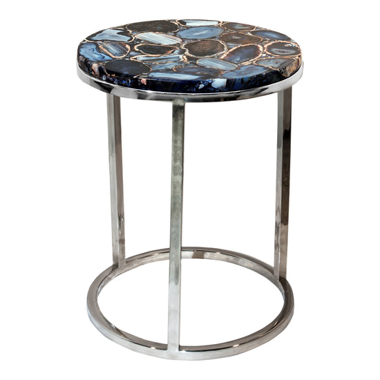 Shimmer Agate Accent Table Accent Tables Moe's     Four Hands, Burke Decor, Mid Century Modern Furniture, Old Bones Furniture Company, Old Bones Co, Modern Mid Century, Designer Furniture, https://www.oldbonesco.com/