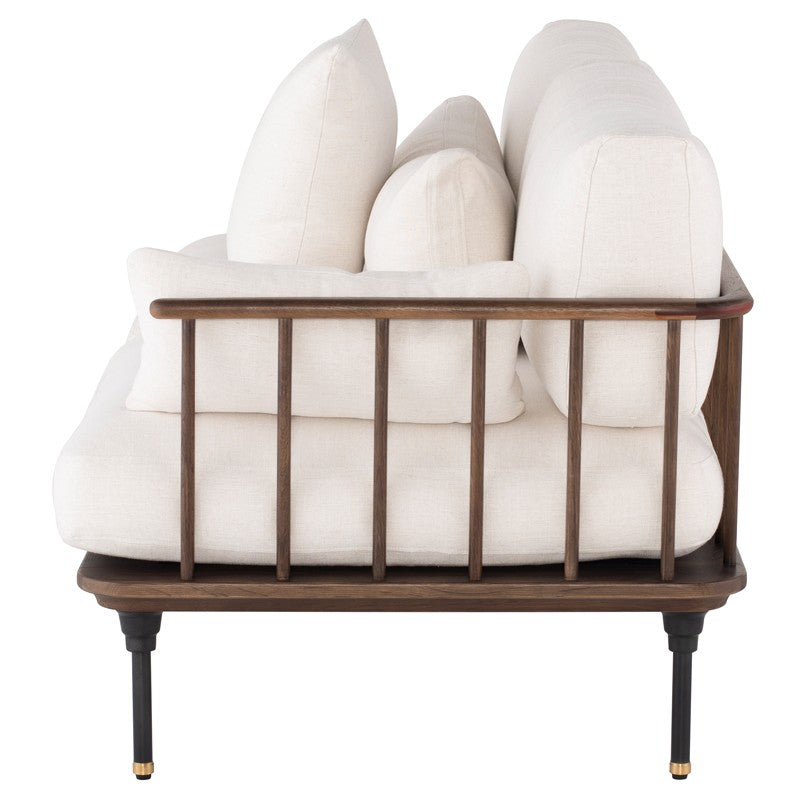 Distrikt Chaise - Dark Oak Chaise District Eight     Four Hands, Burke Decor, Mid Century Modern Furniture, Old Bones Furniture Company, Old Bones Co, Modern Mid Century, Designer Furniture, https://www.oldbonesco.com/