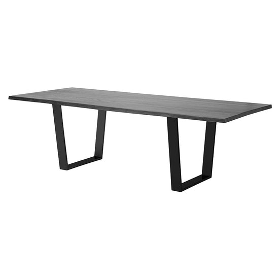 Versailles Oxidized Grey Wood Dining Table TABLE Nuevo     Four Hands, Burke Decor, Mid Century Modern Furniture, Old Bones Furniture Company, Old Bones Co, Modern Mid Century, Designer Furniture, https://www.oldbonesco.com/