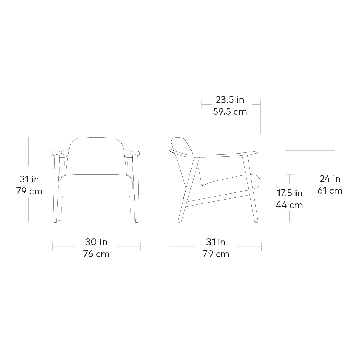 Baltic Chair Chair Gus*     Four Hands, Burke Decor, Mid Century Modern Furniture, Old Bones Furniture Company, Old Bones Co, Modern Mid Century, Designer Furniture, https://www.oldbonesco.com/