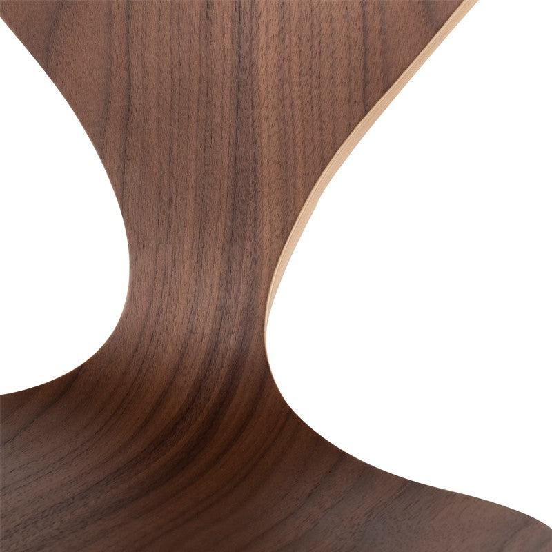 Satine Walnut Wood Bar Stool Bar Stool Nuevo     Four Hands, Burke Decor, Mid Century Modern Furniture, Old Bones Furniture Company, Old Bones Co, Modern Mid Century, Designer Furniture, https://www.oldbonesco.com/