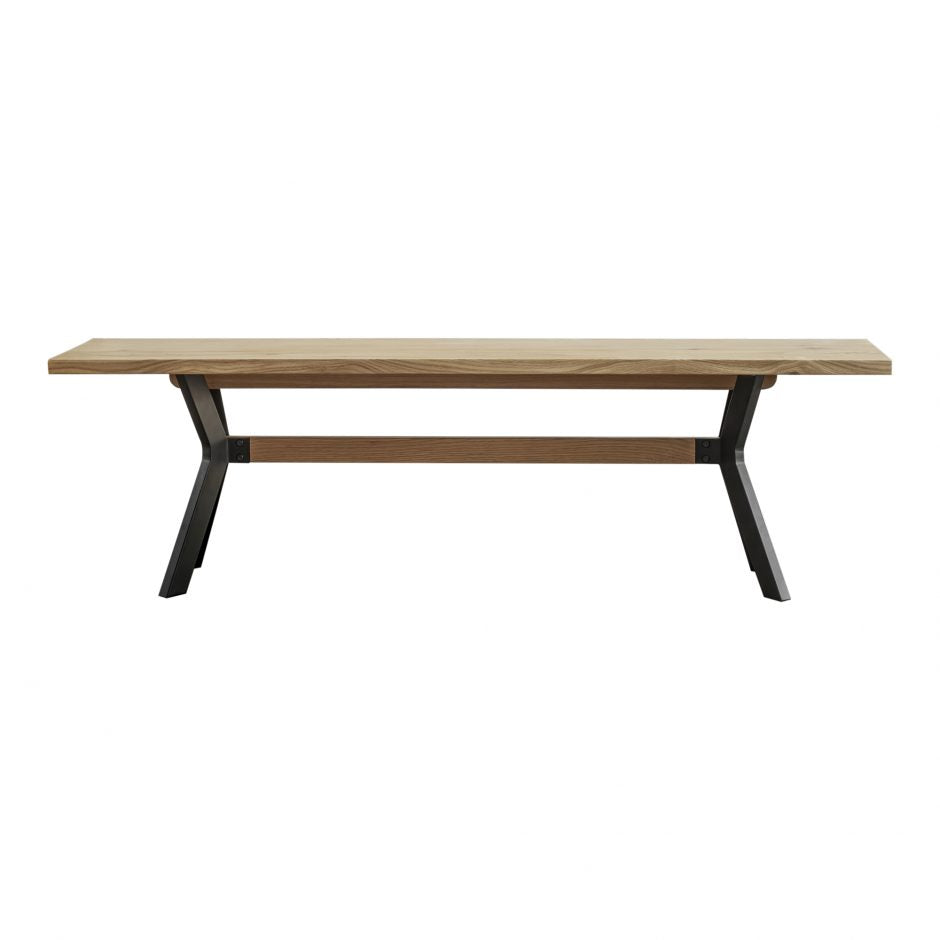 Nevada Bench Bench Moe's     Four Hands, Burke Decor, Mid Century Modern Furniture, Old Bones Furniture Company, Old Bones Co, Modern Mid Century, Designer Furniture, https://www.oldbonesco.com/
