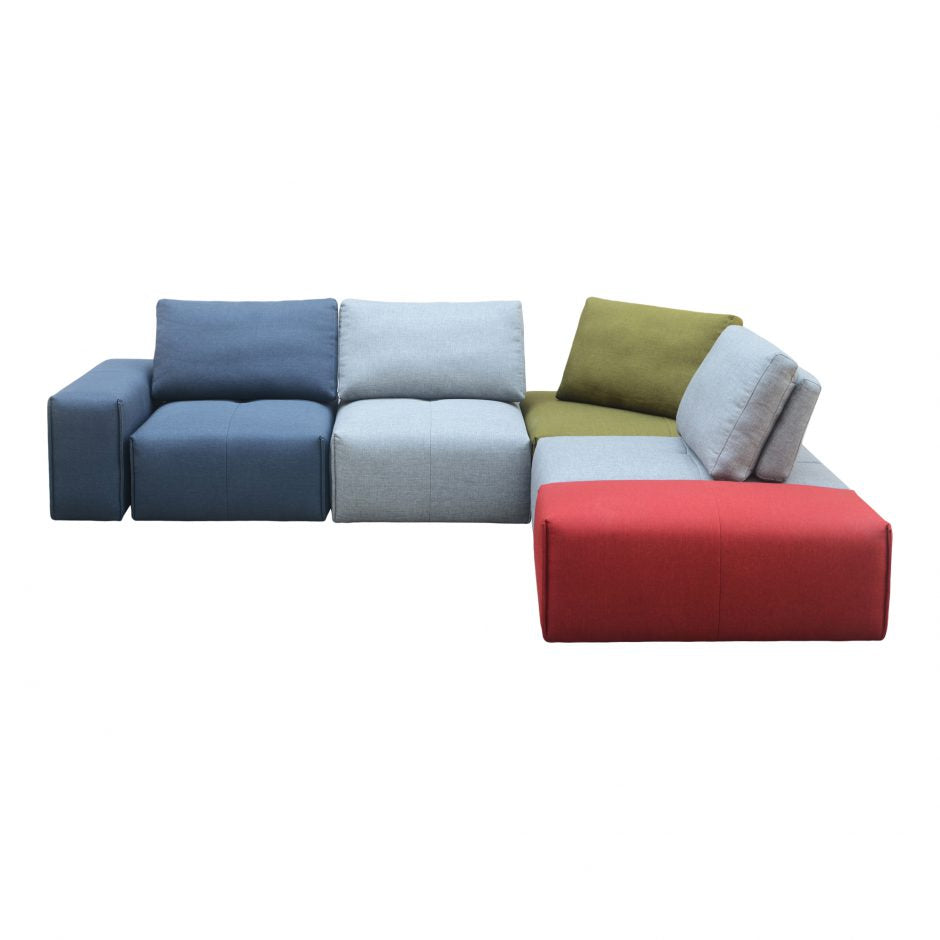 Multicolor cheap modular sectional