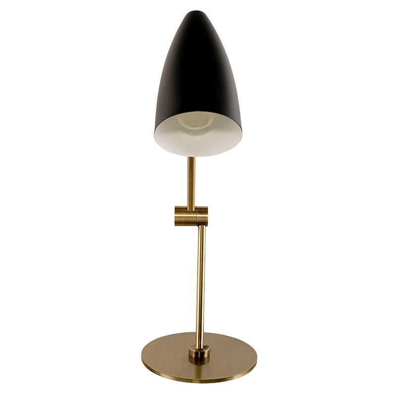Phillipe Black Metal Table Lighting LIGHTING Nuevo     Four Hands, Burke Decor, Mid Century Modern Furniture, Old Bones Furniture Company, Old Bones Co, Modern Mid Century, Designer Furniture, https://www.oldbonesco.com/