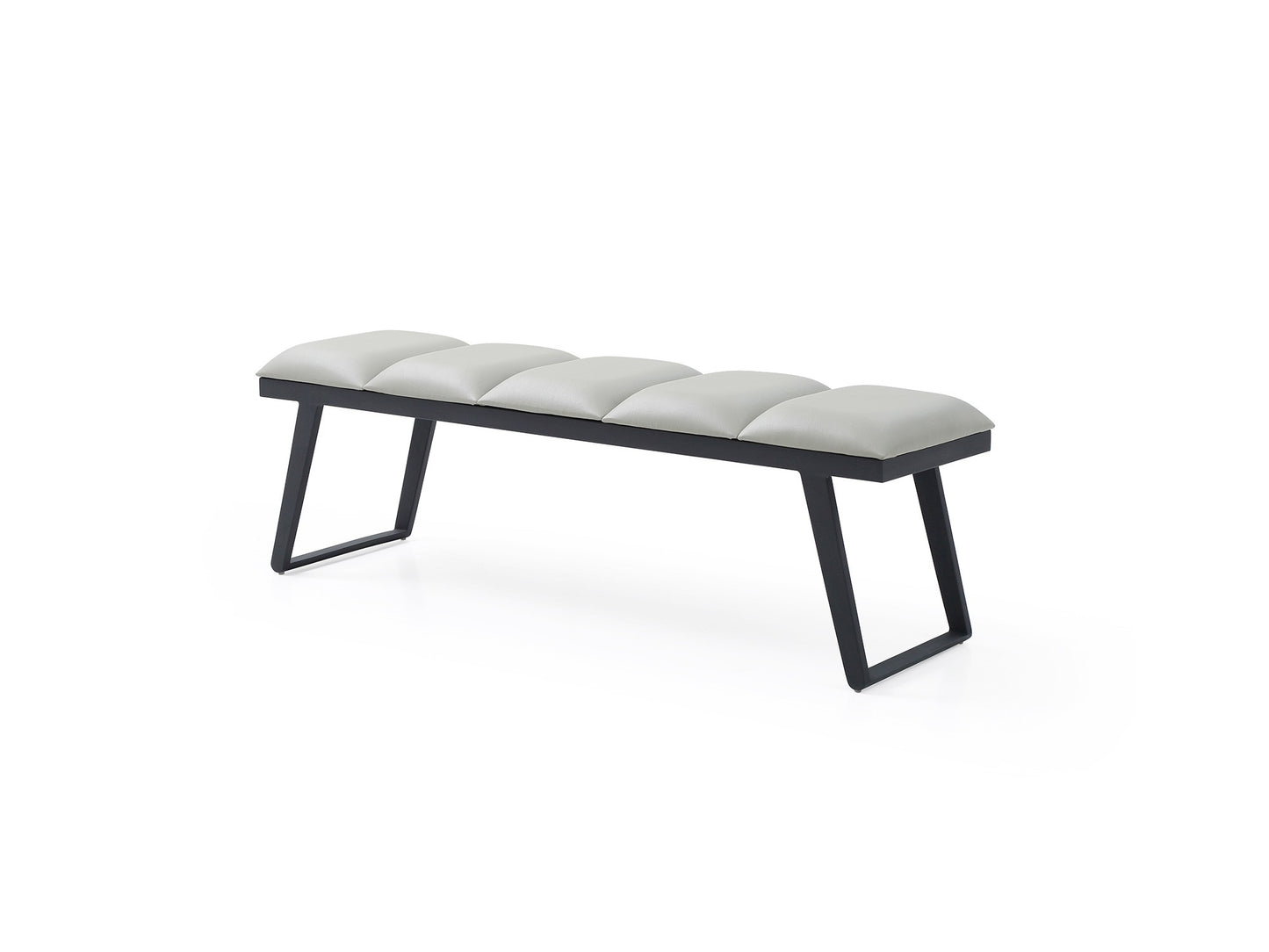 Ethan Bench Bench Whiteline     Four Hands, Burke Decor, Mid Century Modern Furniture, Old Bones Furniture Company, Old Bones Co, Modern Mid Century, Designer Furniture, https://www.oldbonesco.com/