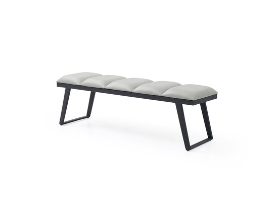 Ethan Bench Bench Whiteline     Four Hands, Burke Decor, Mid Century Modern Furniture, Old Bones Furniture Company, Old Bones Co, Modern Mid Century, Designer Furniture, https://www.oldbonesco.com/
