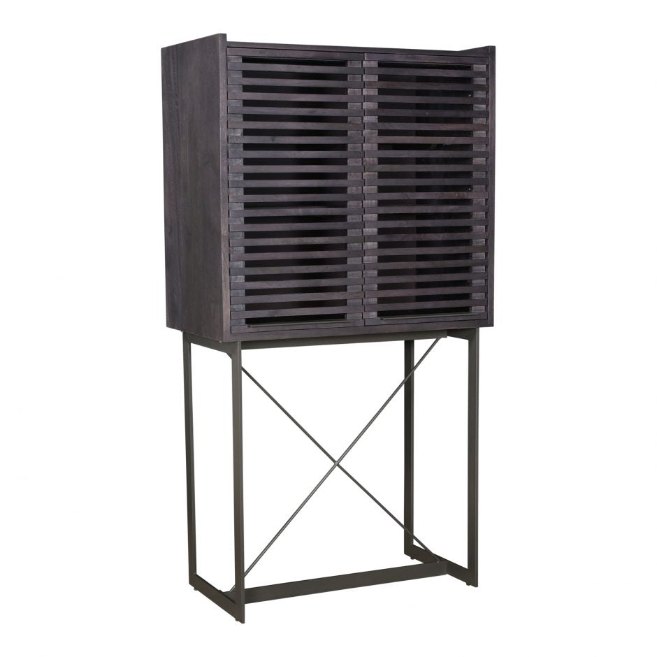 Paloma Tall Bar Bar Cabinet Moe's     Four Hands, Burke Decor, Mid Century Modern Furniture, Old Bones Furniture Company, Old Bones Co, Modern Mid Century, Designer Furniture, https://www.oldbonesco.com/
