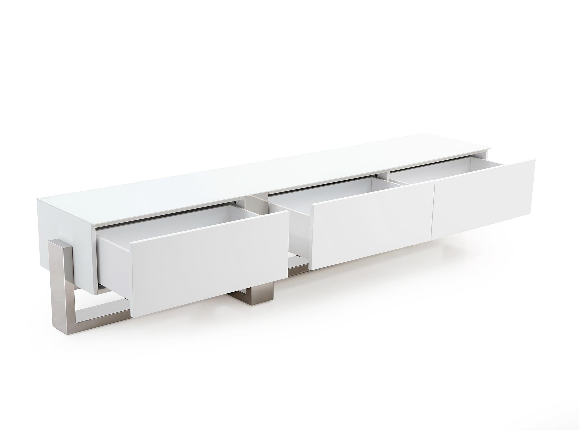 Blake TV Unit TV Stand Whiteline     Four Hands, Burke Decor, Mid Century Modern Furniture, Old Bones Furniture Company, Old Bones Co, Modern Mid Century, Designer Furniture, https://www.oldbonesco.com/