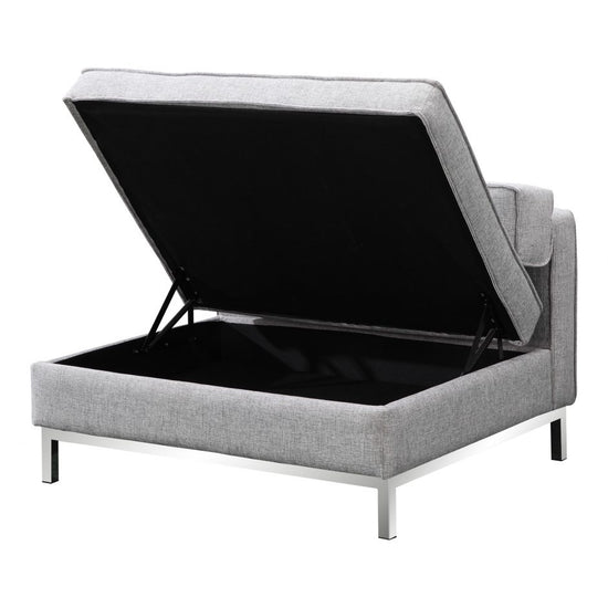 Covella Storage Ottoman Ottoman Moe's     Four Hands, Burke Decor, Mid Century Modern Furniture, Old Bones Furniture Company, Old Bones Co, Modern Mid Century, Designer Furniture, https://www.oldbonesco.com/