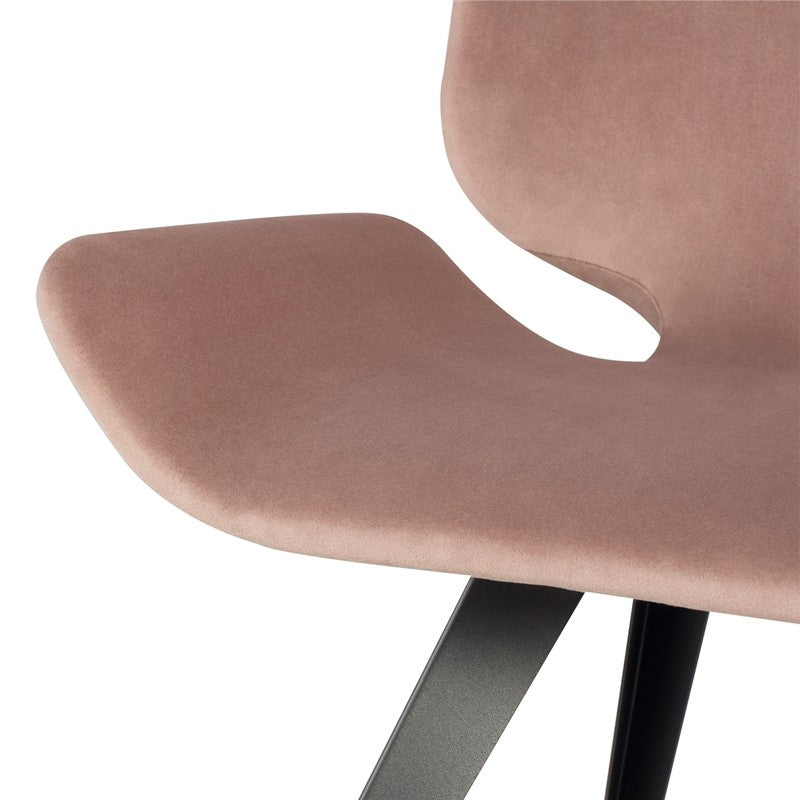 Astra Dining Blush Dining Chair Nuevo     Four Hands, Burke Decor, Mid Century Modern Furniture, Old Bones Furniture Company, Old Bones Co, Modern Mid Century, Designer Furniture, https://www.oldbonesco.com/