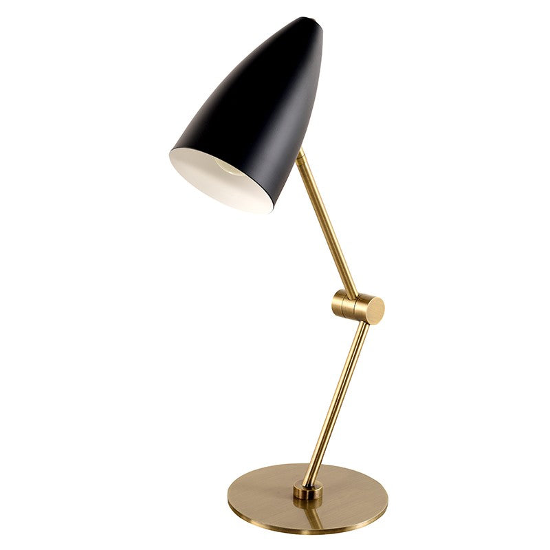 Phillipe Black Metal Table Lighting LIGHTING Nuevo     Four Hands, Burke Decor, Mid Century Modern Furniture, Old Bones Furniture Company, Old Bones Co, Modern Mid Century, Designer Furniture, https://www.oldbonesco.com/