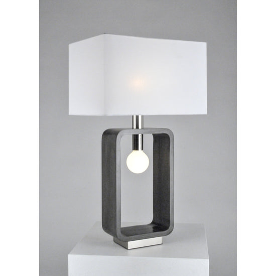 Tracey Table Lamp Charcoal Gray LIGHTING Nova of California     Four Hands, Burke Decor, Mid Century Modern Furniture, Old Bones Furniture Company, Old Bones Co, Modern Mid Century, Designer Furniture, https://www.oldbonesco.com/
