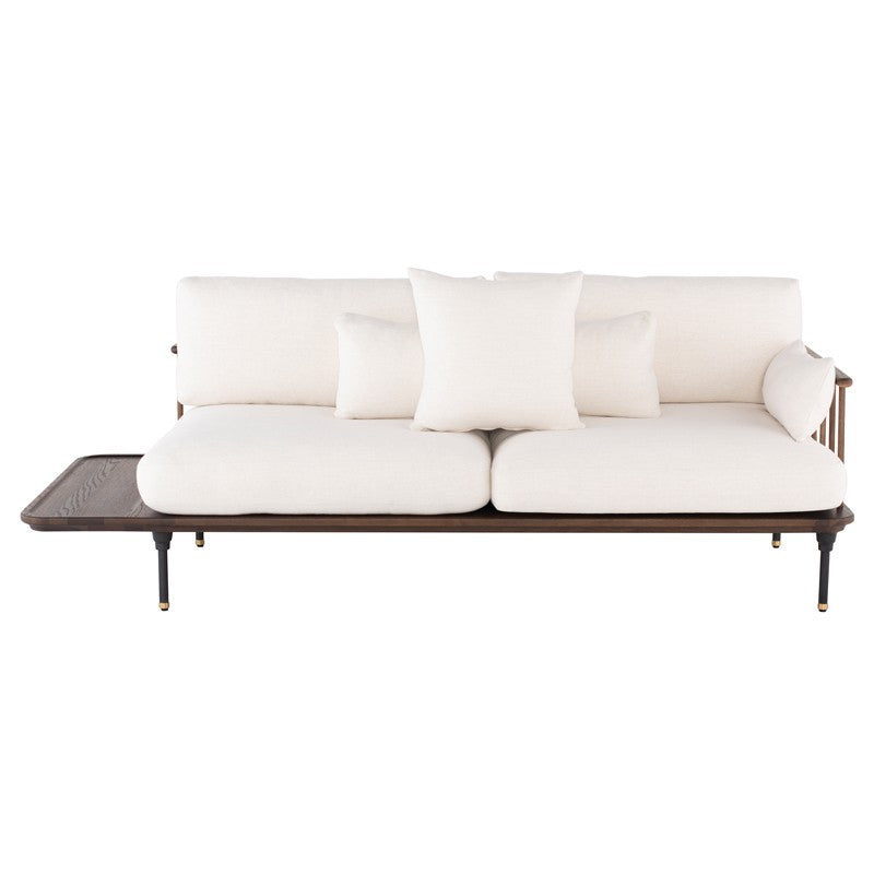 Distrikt Chaise - Dark Oak Chaise District Eight     Four Hands, Burke Decor, Mid Century Modern Furniture, Old Bones Furniture Company, Old Bones Co, Modern Mid Century, Designer Furniture, https://www.oldbonesco.com/