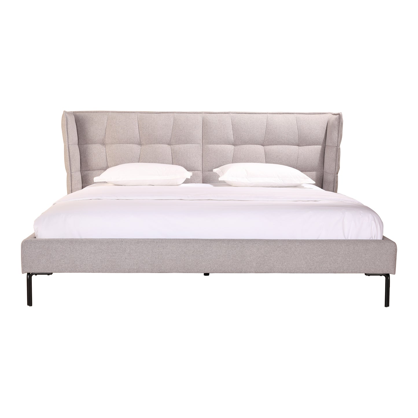 Ostalo King Bed Grey Beds Moe's     Four Hands, Burke Decor, Mid Century Modern Furniture, Old Bones Furniture Company, Old Bones Co, Modern Mid Century, Designer Furniture, https://www.oldbonesco.com/