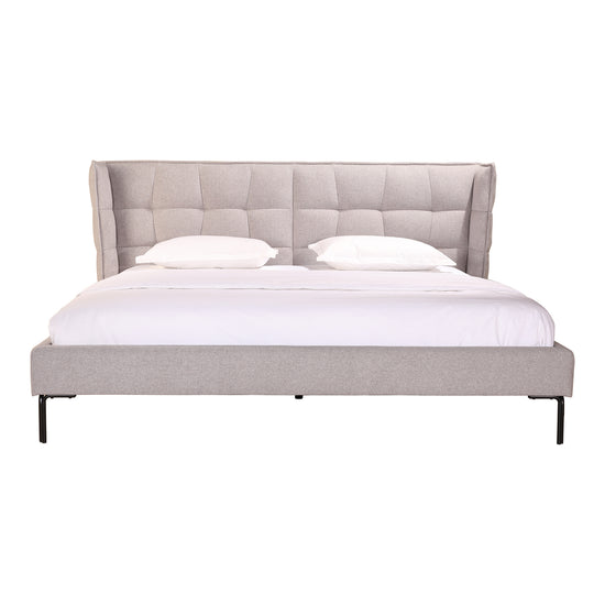 Ostalo King Bed Grey Beds Moe's     Four Hands, Burke Decor, Mid Century Modern Furniture, Old Bones Furniture Company, Old Bones Co, Modern Mid Century, Designer Furniture, https://www.oldbonesco.com/