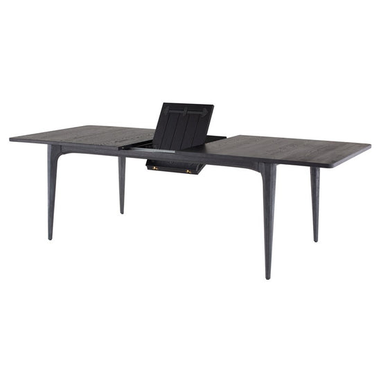 Load image into Gallery viewer, Salk Dining Table - Black DINING TABLE District Eight     Four Hands, Burke Decor, Mid Century Modern Furniture, Old Bones Furniture Company, Old Bones Co, Modern Mid Century, Designer Furniture, https://www.oldbonesco.com/
