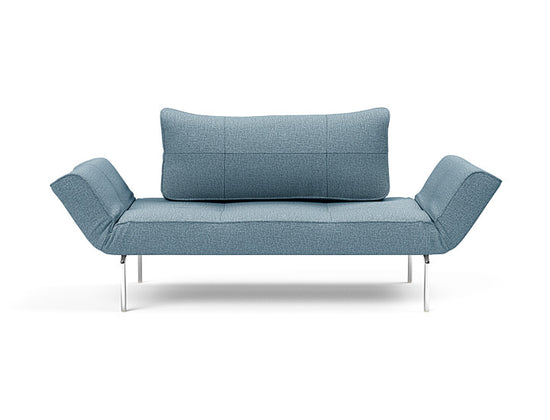 Zeal Styletto Daybed 525 Mixed Dance  Light Blue / Chrome StawDaybed INNOVATION  525 Mixed Dance  Light Blue Chrome Staw  Four Hands, Burke Decor, Mid Century Modern Furniture, Old Bones Furniture Company, Old Bones Co, Modern Mid Century, Designer Furniture, https://www.oldbonesco.com/