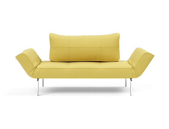 Zeal Styletto Daybed 554 Soft Mustard Flower / Chrome StawDaybed INNOVATION  554 Soft Mustard Flower Chrome Staw  Four Hands, Burke Decor, Mid Century Modern Furniture, Old Bones Furniture Company, Old Bones Co, Modern Mid Century, Designer Furniture, https://www.oldbonesco.com/