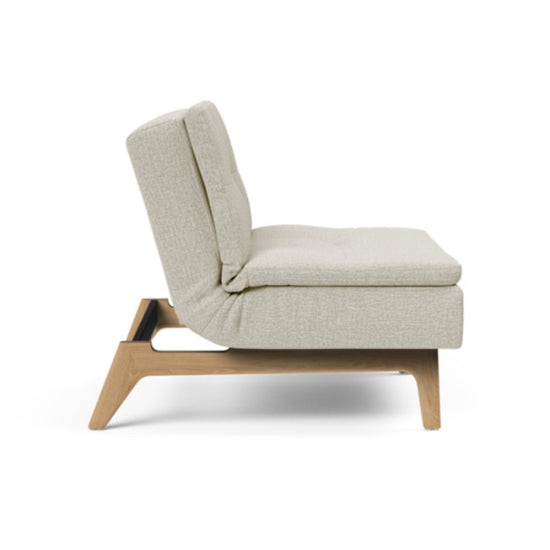 Dublexo Eik Chair Oak Slipper Chair INNOVATION     Four Hands, Burke Decor, Mid Century Modern Furniture, Old Bones Furniture Company, Old Bones Co, Modern Mid Century, Designer Furniture, https://www.oldbonesco.com/