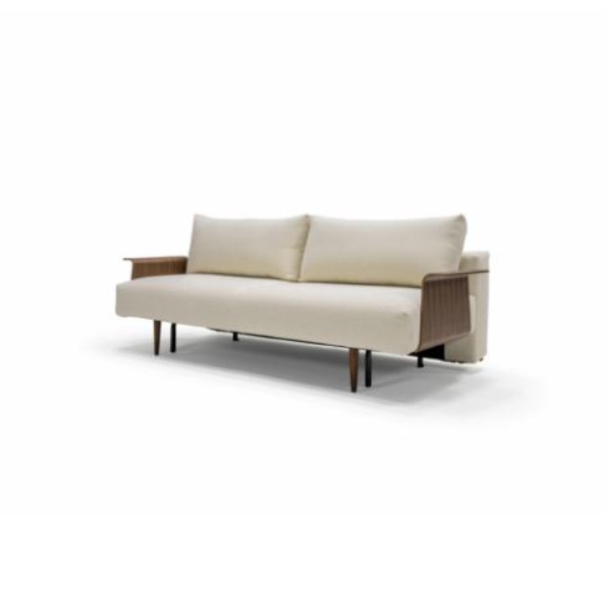 Frode Dark Styletto Sofa Bed Walnut Arms Sofa Beds INNOVATION     Four Hands, Burke Decor, Mid Century Modern Furniture, Old Bones Furniture Company, Old Bones Co, Modern Mid Century, Designer Furniture, https://www.oldbonesco.com/