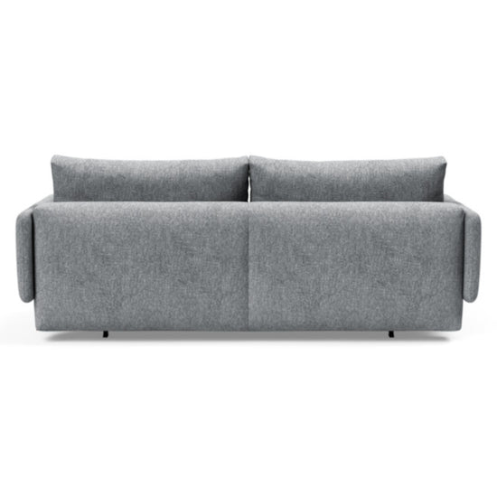 Load image into Gallery viewer, Frode Dark Styletto Sofa Bed Upholstered Arms sleeper sofa INNOVATION     Four Hands, Burke Decor, Mid Century Modern Furniture, Old Bones Furniture Company, Old Bones Co, Modern Mid Century, Designer Furniture, https://www.oldbonesco.com/

