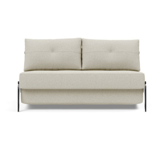 Cubed Full Size Sofa Bed With Alu Legs 527 Mixed Dance NaturalSofa Beds INNOVATION  527 Mixed Dance Natural   Four Hands, Burke Decor, Mid Century Modern Furniture, Old Bones Furniture Company, Old Bones Co, Modern Mid Century, Designer Furniture, https://www.oldbonesco.com/