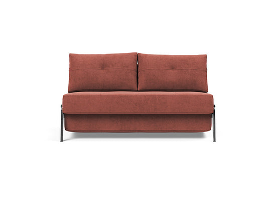 Cubed Full Size Sofa Bed With Chrome Legs 317 Cordufine RustSofa Beds INNOVATION  317 Cordufine Rust   Four Hands, Burke Decor, Mid Century Modern Furniture, Old Bones Furniture Company, Old Bones Co, Modern Mid Century, Designer Furniture, https://www.oldbonesco.com/