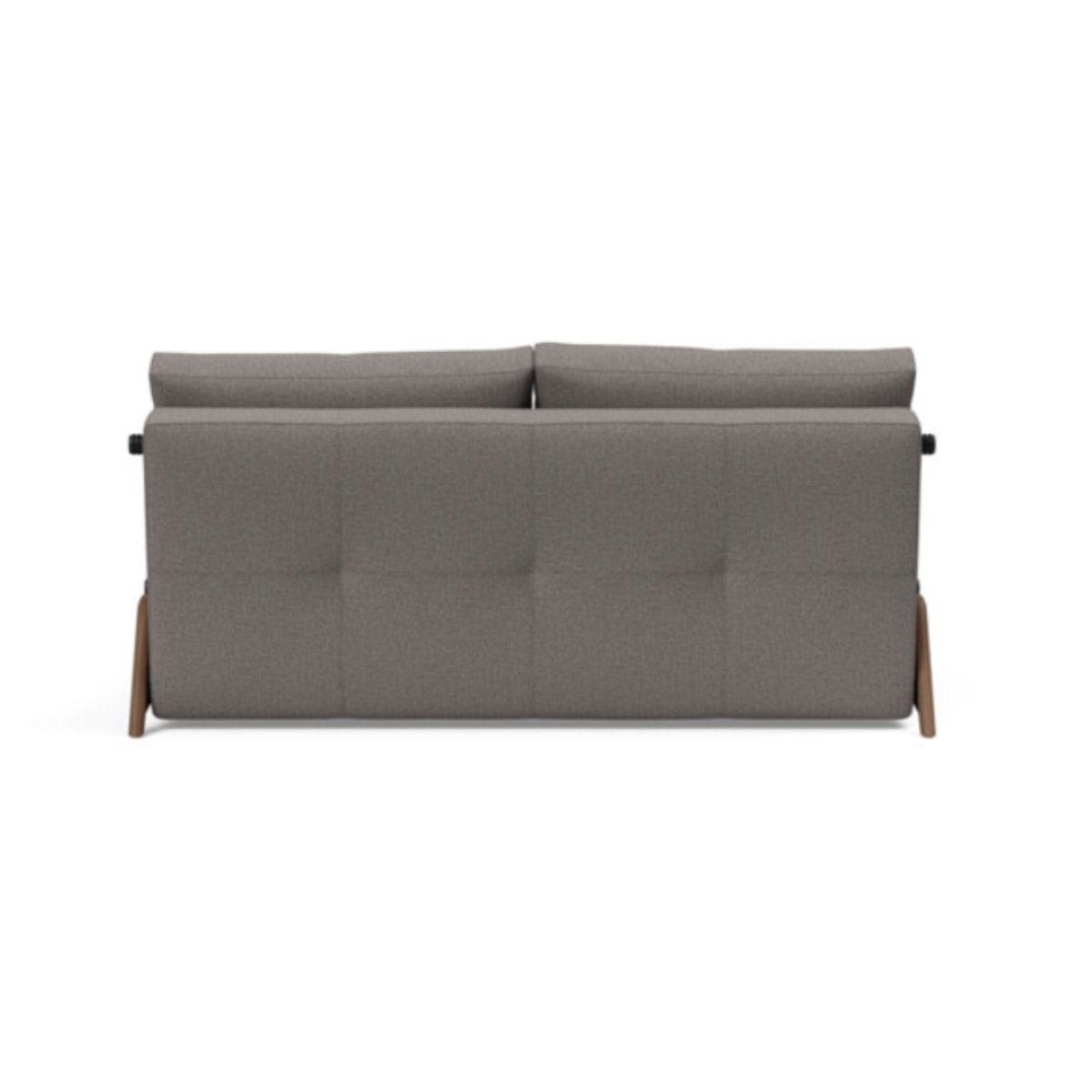 Load image into Gallery viewer, Cubed Queen Size Sofa Bed With Dark Wood Legs Sofa Beds INNOVATION     Four Hands, Burke Decor, Mid Century Modern Furniture, Old Bones Furniture Company, Old Bones Co, Modern Mid Century, Designer Furniture, https://www.oldbonesco.com/
