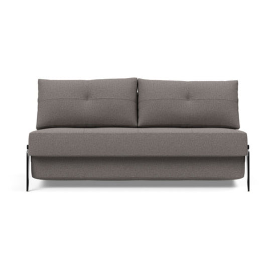 Load image into Gallery viewer, Cubed Queen Size Sofa Bed With Alu Legs 521 Mixed Dance GreySofa Beds INNOVATION  521 Mixed Dance Grey   Four Hands, Burke Decor, Mid Century Modern Furniture, Old Bones Furniture Company, Old Bones Co, Modern Mid Century, Designer Furniture, https://www.oldbonesco.com/
