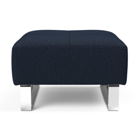 Supremax/Cassius D.E.L. ottoman 528 Mixed Dance BlueOttoman INNOVATION  528 Mixed Dance Blue   Four Hands, Burke Decor, Mid Century Modern Furniture, Old Bones Furniture Company, Old Bones Co, Modern Mid Century, Designer Furniture, https://www.oldbonesco.com/