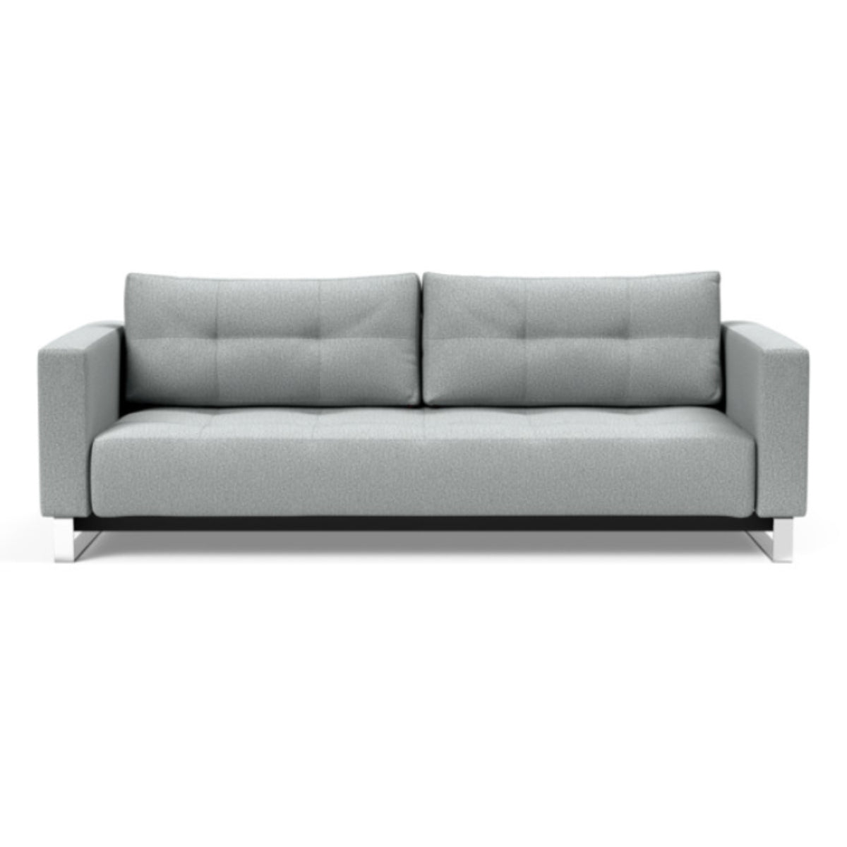 Cassius D.e.l. Sofa Bed 538 Melange GreySleeper sofa INNOVATION  538 Melange Grey   Four Hands, Burke Decor, Mid Century Modern Furniture, Old Bones Furniture Company, Old Bones Co, Modern Mid Century, Designer Furniture, https://www.oldbonesco.com/