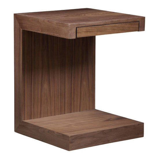 Zio Sidetable Walnut Accent Tables Moe's     Four Hands, Burke Decor, Mid Century Modern Furniture, Old Bones Furniture Company, Old Bones Co, Modern Mid Century, Designer Furniture, https://www.oldbonesco.com/