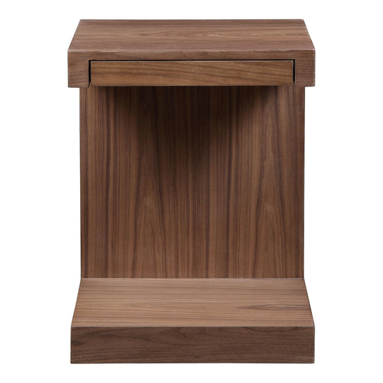 Zio Sidetable Walnut Accent Tables Moe's     Four Hands, Burke Decor, Mid Century Modern Furniture, Old Bones Furniture Company, Old Bones Co, Modern Mid Century, Designer Furniture, https://www.oldbonesco.com/