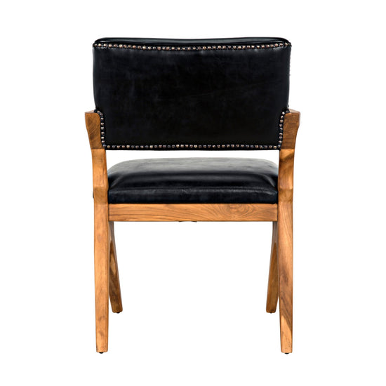 Load image into Gallery viewer, Noir Dolores Chair dining chair Noir Trading     Four Hands, Burke Decor, Mid Century Modern Furniture, Old Bones Furniture Company, Old Bones Co, Modern Mid Century, Designer Furniture, https://www.oldbonesco.com/
