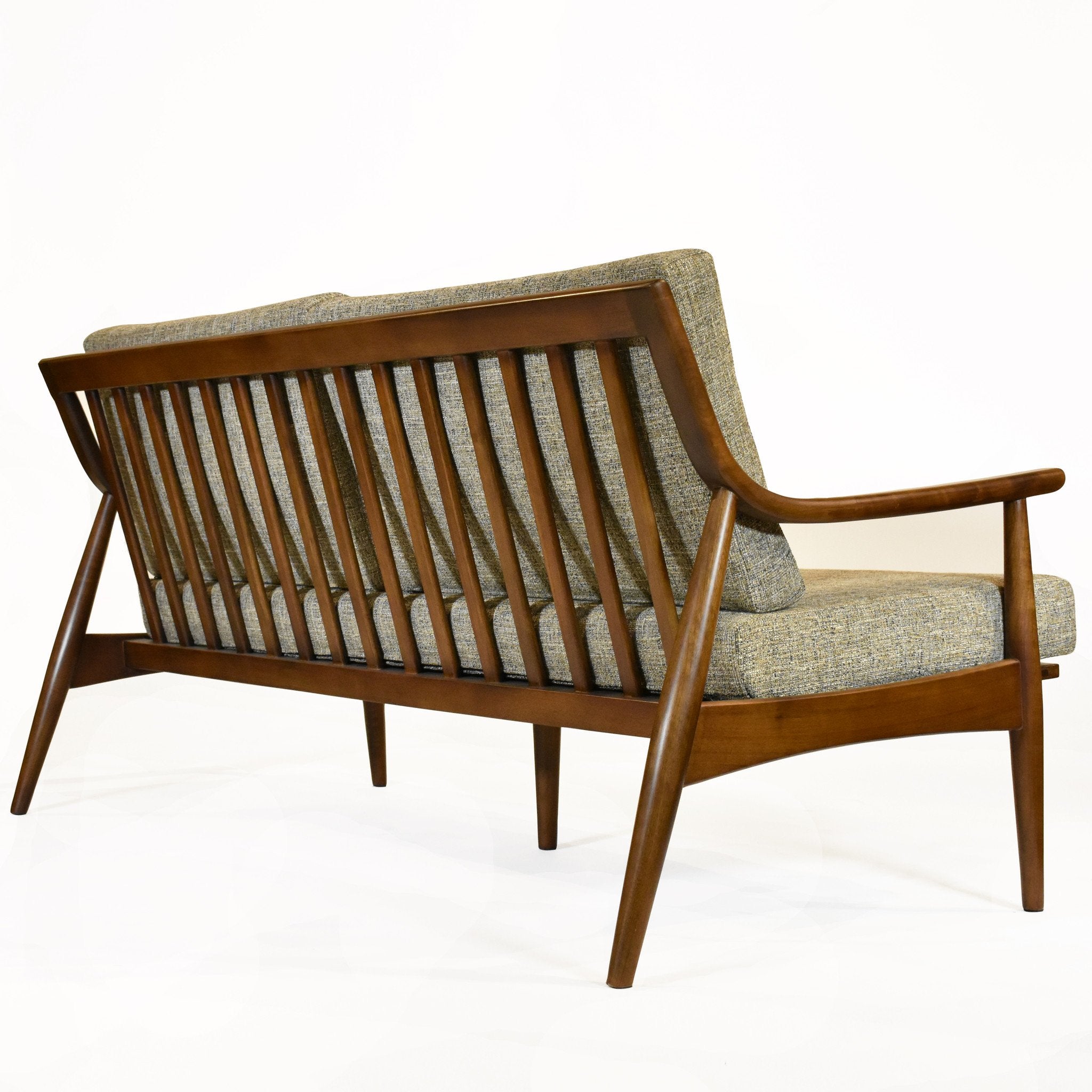 Adam Sofa, Medium Walnut  Gingko Home Furnishings     Four Hands, Burke Decor, Mid Century Modern Furniture, Old Bones Furniture Company, Old Bones Co, Modern Mid Century, Designer Furniture, https://www.oldbonesco.com/