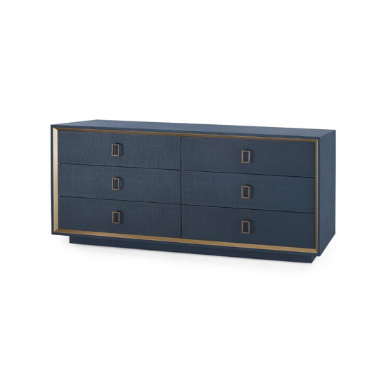 Ansel Extra Large 6-Drawer Drawer Bungalow 5     Four Hands, Burke Decor, Mid Century Modern Furniture, Old Bones Furniture Company, Old Bones Co, Modern Mid Century, Designer Furniture, https://www.oldbonesco.com/
