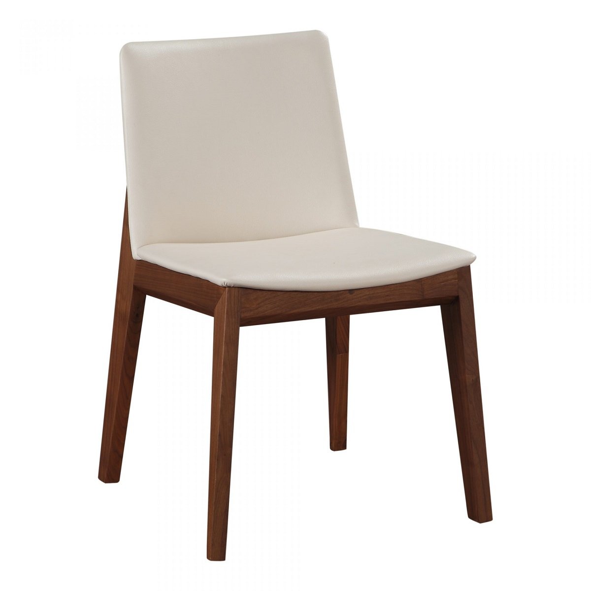 Load image into Gallery viewer, Deco Dining Chair White Pvc-M2 (Set of 2) Dining Chairs Moe&amp;#39;s     Four Hands, Burke Decor, Mid Century Modern Furniture, Old Bones Furniture Company, Old Bones Co, Modern Mid Century, Designer Furniture, https://www.oldbonesco.com/
