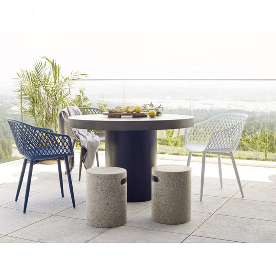 Cassius Outdoor Dining Table Black Base All Outdoor Moe's     Four Hands, Burke Decor, Mid Century Modern Furniture, Old Bones Furniture Company, Old Bones Co, Modern Mid Century, Designer Furniture, https://www.oldbonesco.com/