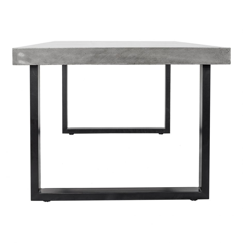 Jedrik Outdoor Dining Table Large Dining Table Moe's     Four Hands, Burke Decor, Mid Century Modern Furniture, Old Bones Furniture Company, Old Bones Co, Modern Mid Century, Designer Furniture, https://www.oldbonesco.com/