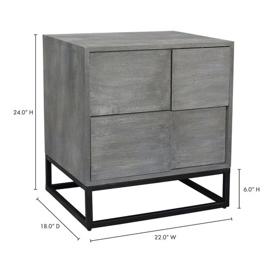 Felix Nightstand Nightstands Moe's     Four Hands, Burke Decor, Mid Century Modern Furniture, Old Bones Furniture Company, Old Bones Co, Modern Mid Century, Designer Furniture, https://www.oldbonesco.com/