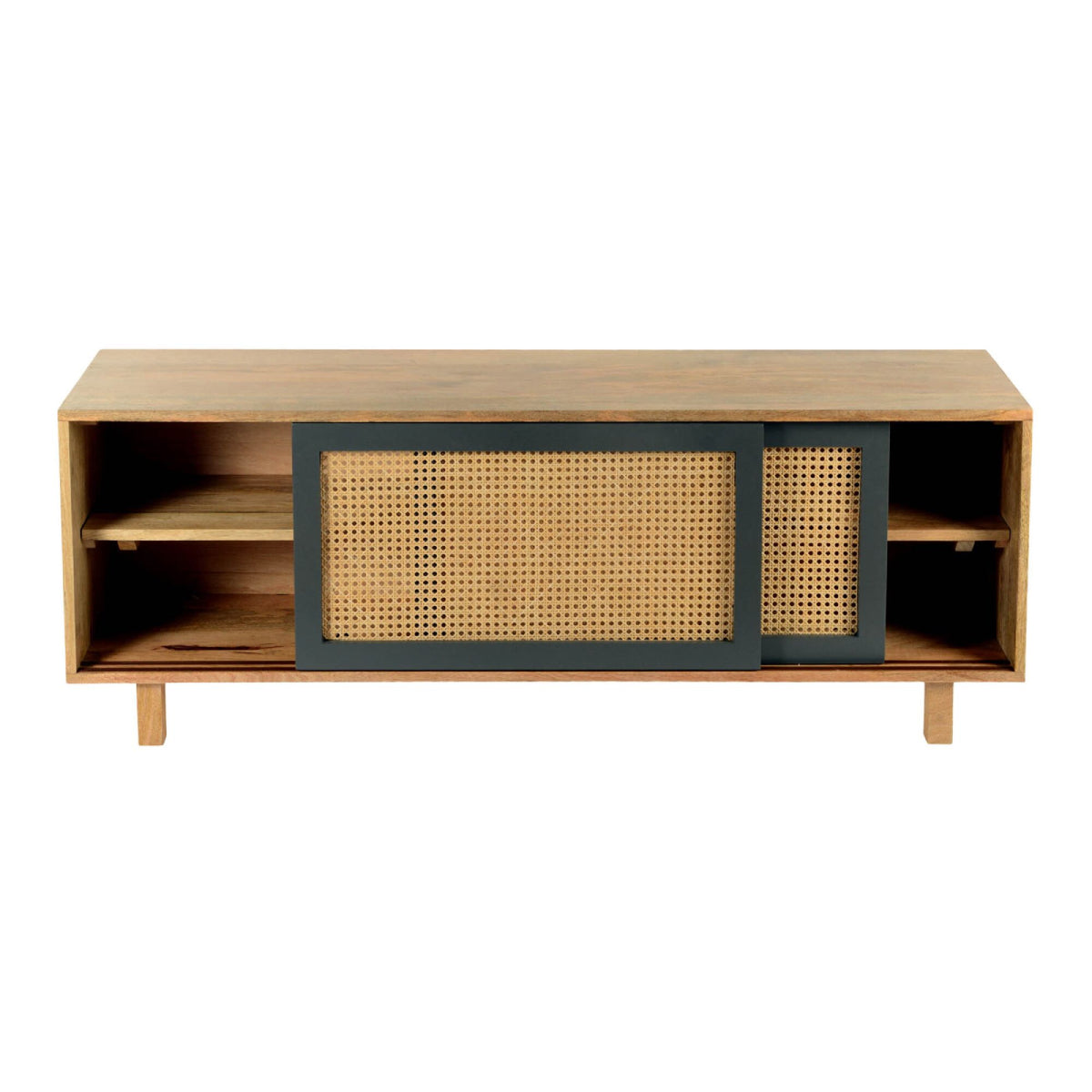 Ashton Media Console Media Unit Moe's     Four Hands, Burke Decor, Mid Century Modern Furniture, Old Bones Furniture Company, Old Bones Co, Modern Mid Century, Designer Furniture, https://www.oldbonesco.com/