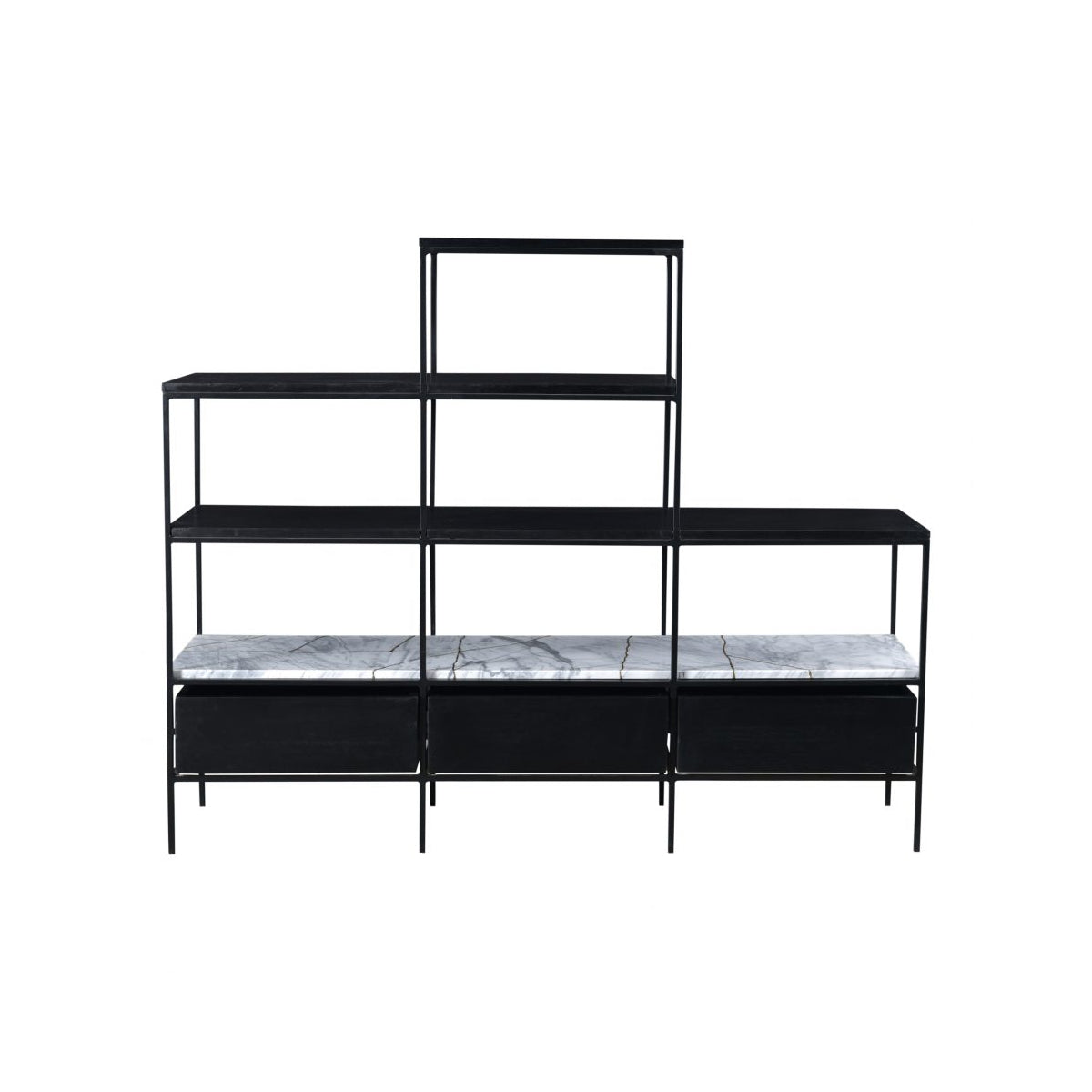 Fascino Bookshelf Bookshelf Moe's     Four Hands, Burke Decor, Mid Century Modern Furniture, Old Bones Furniture Company, Old Bones Co, Modern Mid Century, Designer Furniture, https://www.oldbonesco.com/