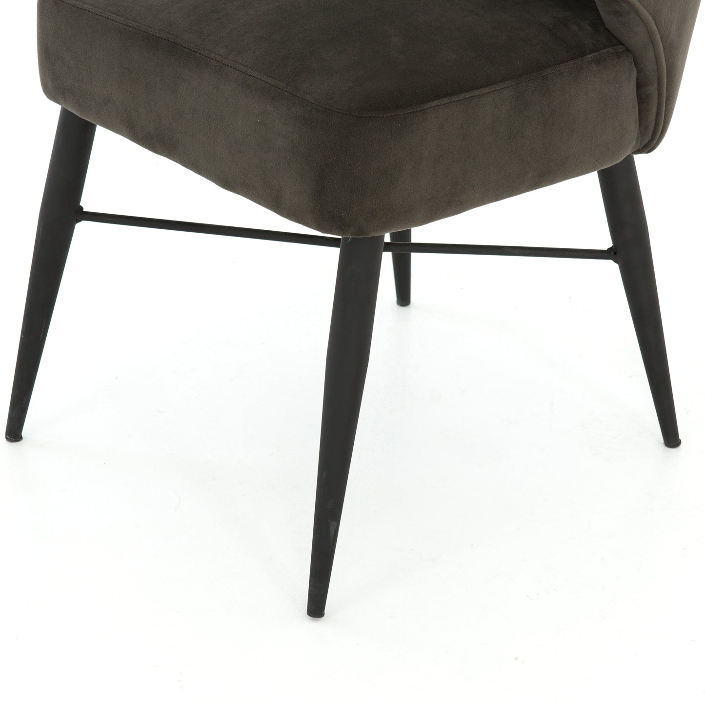 Arianna Dining Chair - Bella Smoke Dining Chair Four Hands     Four Hands, Mid Century Modern Furniture, Old Bones Furniture Company, Old Bones Co, Modern Mid Century, Designer Furniture, https://www.oldbonesco.com/