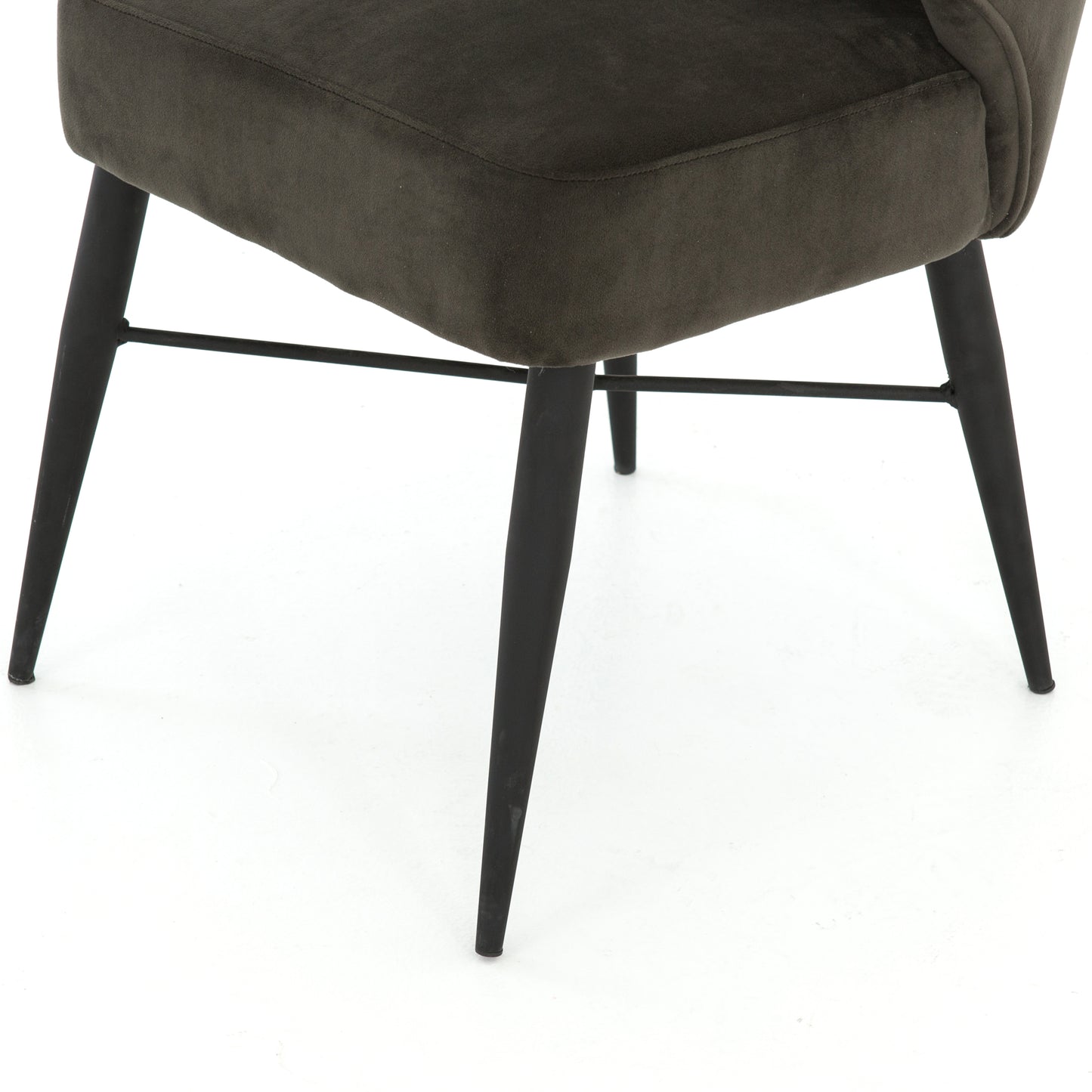 Load image into Gallery viewer, Arianna Dining Chair - Bella Smoke Dining Chair Four Hands     Four Hands, Mid Century Modern Furniture, Old Bones Furniture Company, Old Bones Co, Modern Mid Century, Designer Furniture, https://www.oldbonesco.com/
