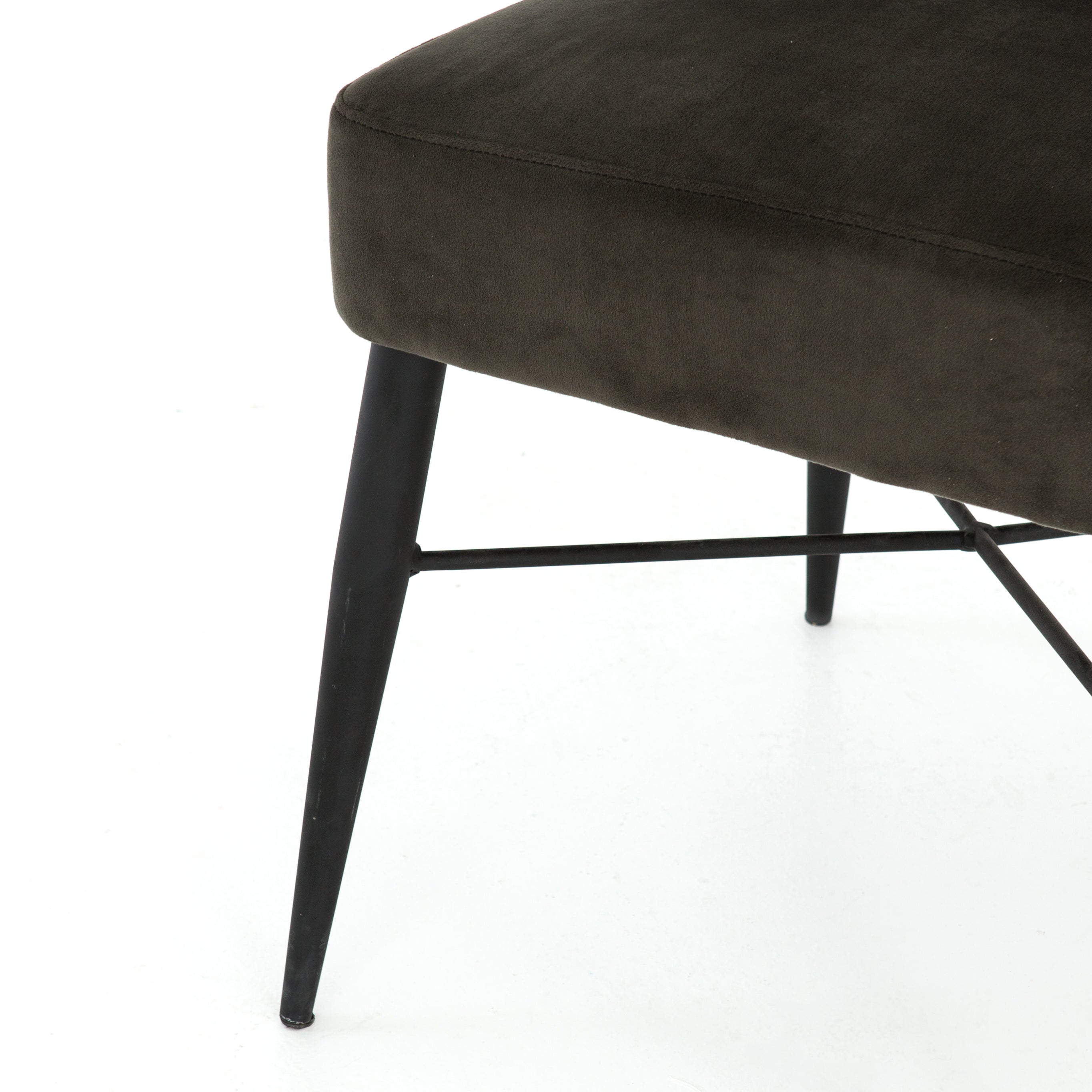 Arianna Dining Chair - Bella Smoke Dining Chair Four Hands     Four Hands, Mid Century Modern Furniture, Old Bones Furniture Company, Old Bones Co, Modern Mid Century, Designer Furniture, https://www.oldbonesco.com/