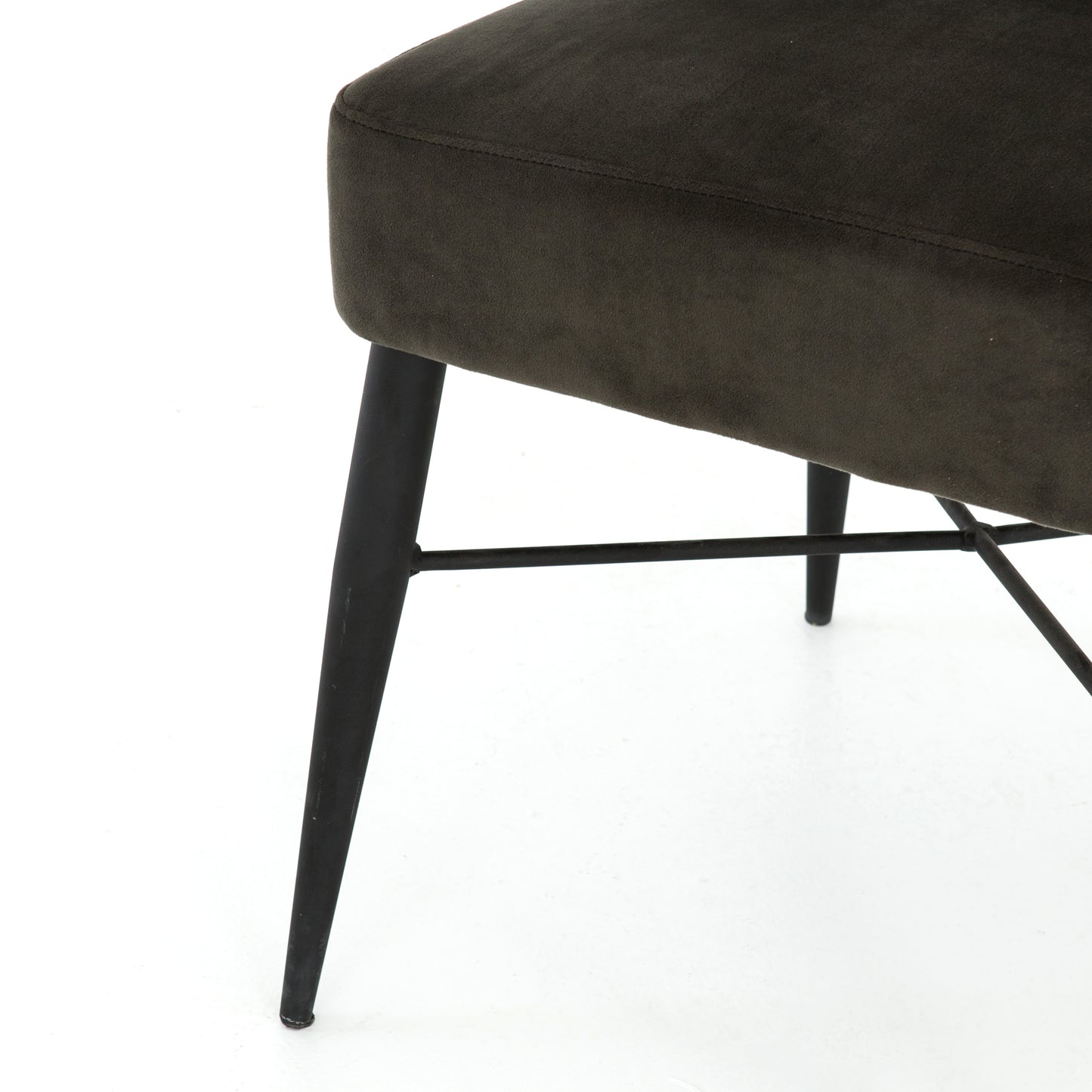 Arianna Dining Chair - Bella Smoke Dining Chair Four Hands     Four Hands, Mid Century Modern Furniture, Old Bones Furniture Company, Old Bones Co, Modern Mid Century, Designer Furniture, https://www.oldbonesco.com/