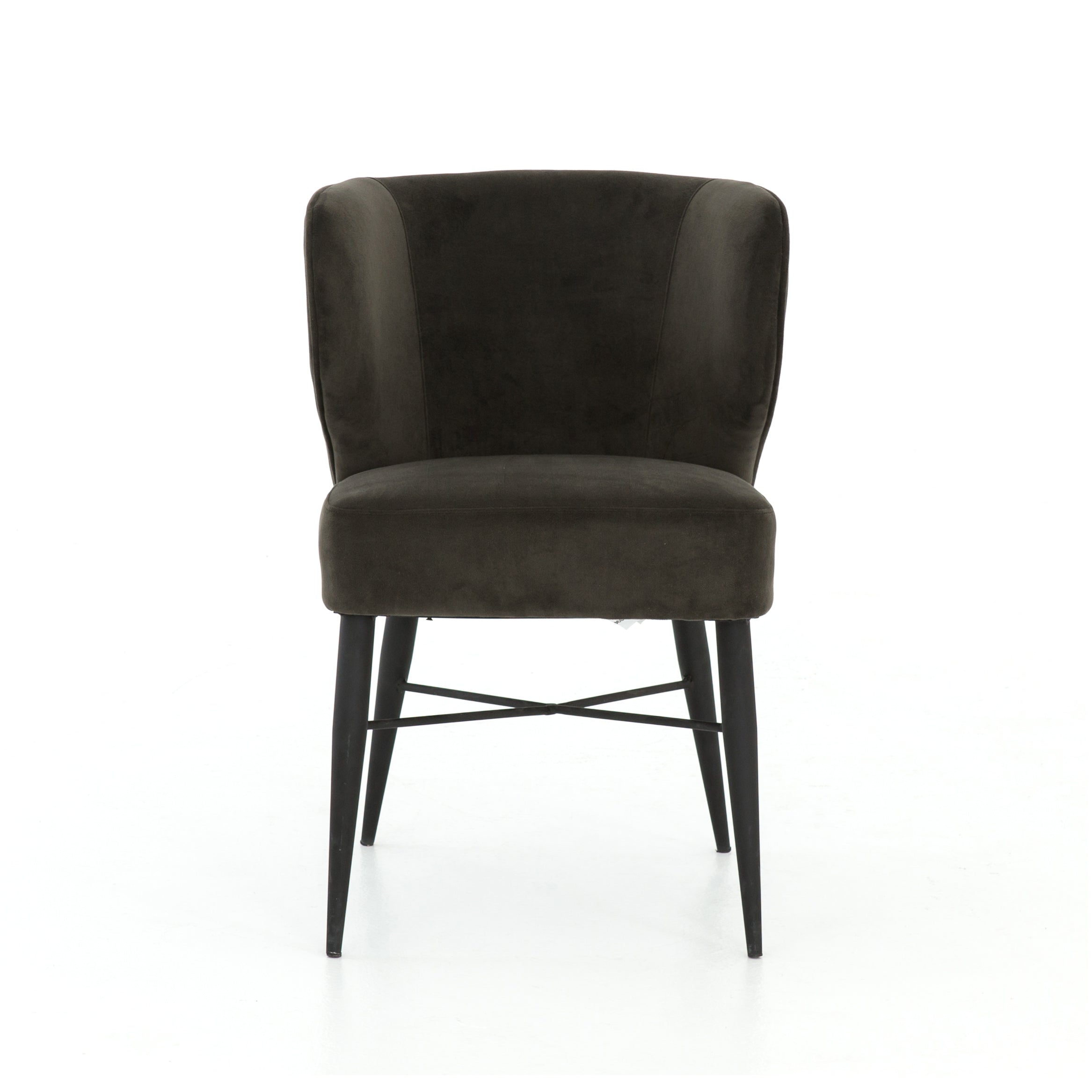 Arianna Dining Chair - Bella Smoke Dining Chair Four Hands     Four Hands, Mid Century Modern Furniture, Old Bones Furniture Company, Old Bones Co, Modern Mid Century, Designer Furniture, https://www.oldbonesco.com/