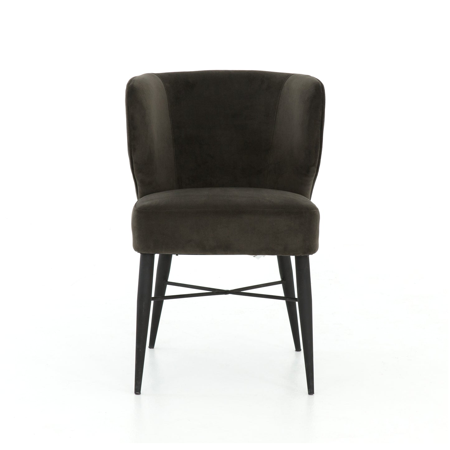 Arianna Dining Chair - Bella Smoke Dining Chair Four Hands     Four Hands, Mid Century Modern Furniture, Old Bones Furniture Company, Old Bones Co, Modern Mid Century, Designer Furniture, https://www.oldbonesco.com/