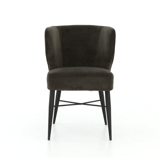 Arianna Dining Chair - Bella Smoke Dining Chair Four Hands     Four Hands, Mid Century Modern Furniture, Old Bones Furniture Company, Old Bones Co, Modern Mid Century, Designer Furniture, https://www.oldbonesco.com/